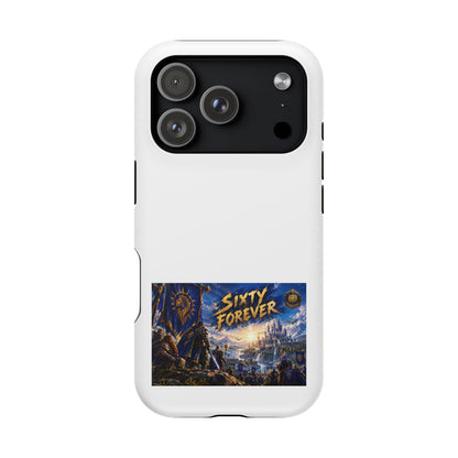 Sixty Forever – Blue Banner – Phone Case