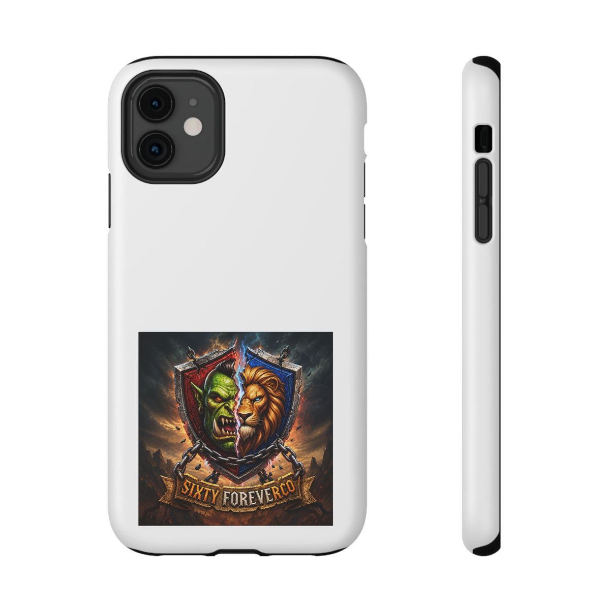Pick Your Side – Split Shield – Phone Case
