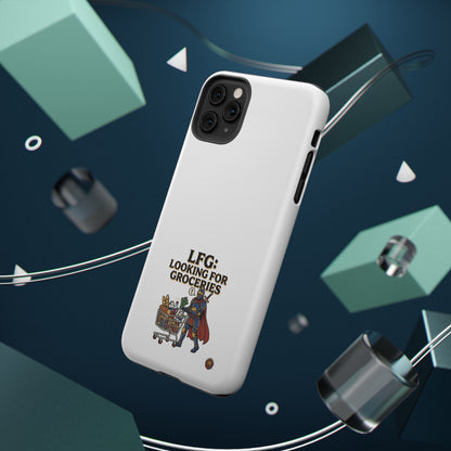 Phone Case — 'LFG: Looking for Groceries' Heavy-Duty Impact-Resistant Phone Case