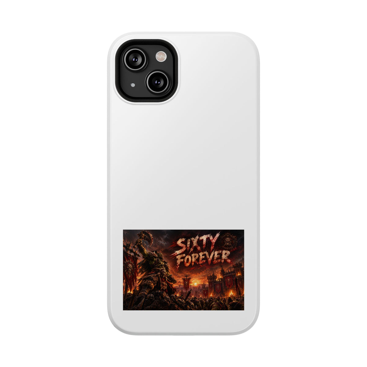 Sixty Forever – Red Fortress – Phone Case