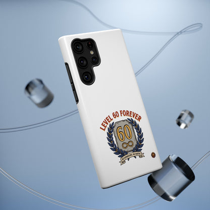 Phone Case — 'Level 60 Forever' Heavy-Duty Impact-Resistant Phone Case