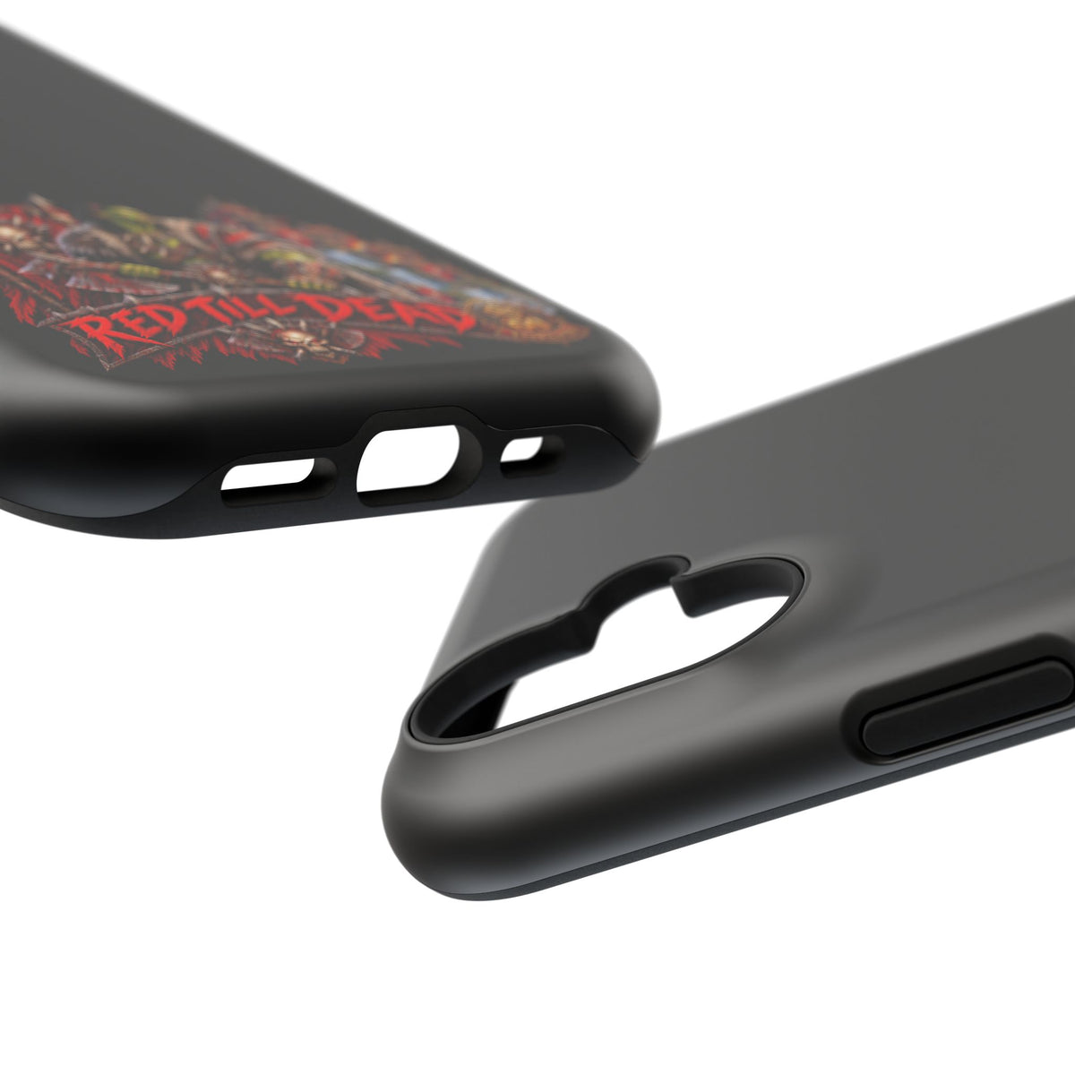 Phone Case — 'Red Till Dead' Heavy-Duty Impact-Resistant Phone Case