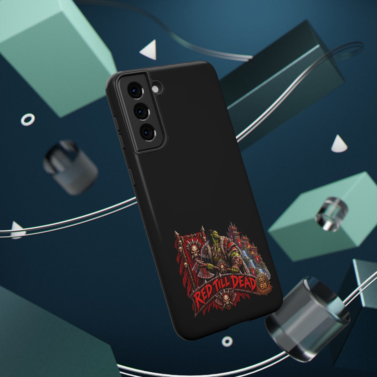 Phone Case — 'Red Till Dead' Heavy-Duty Impact-Resistant Phone Case