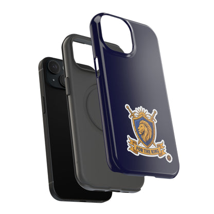 Phone Case — 'For The King Crest' Heavy-Duty Impact-Resistant Phone Case