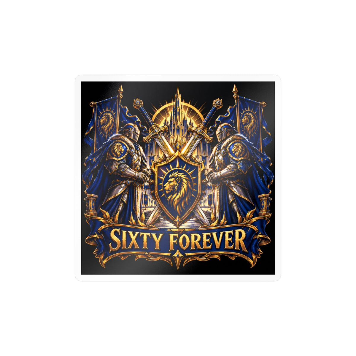 For The King – Crest – Poster Decal