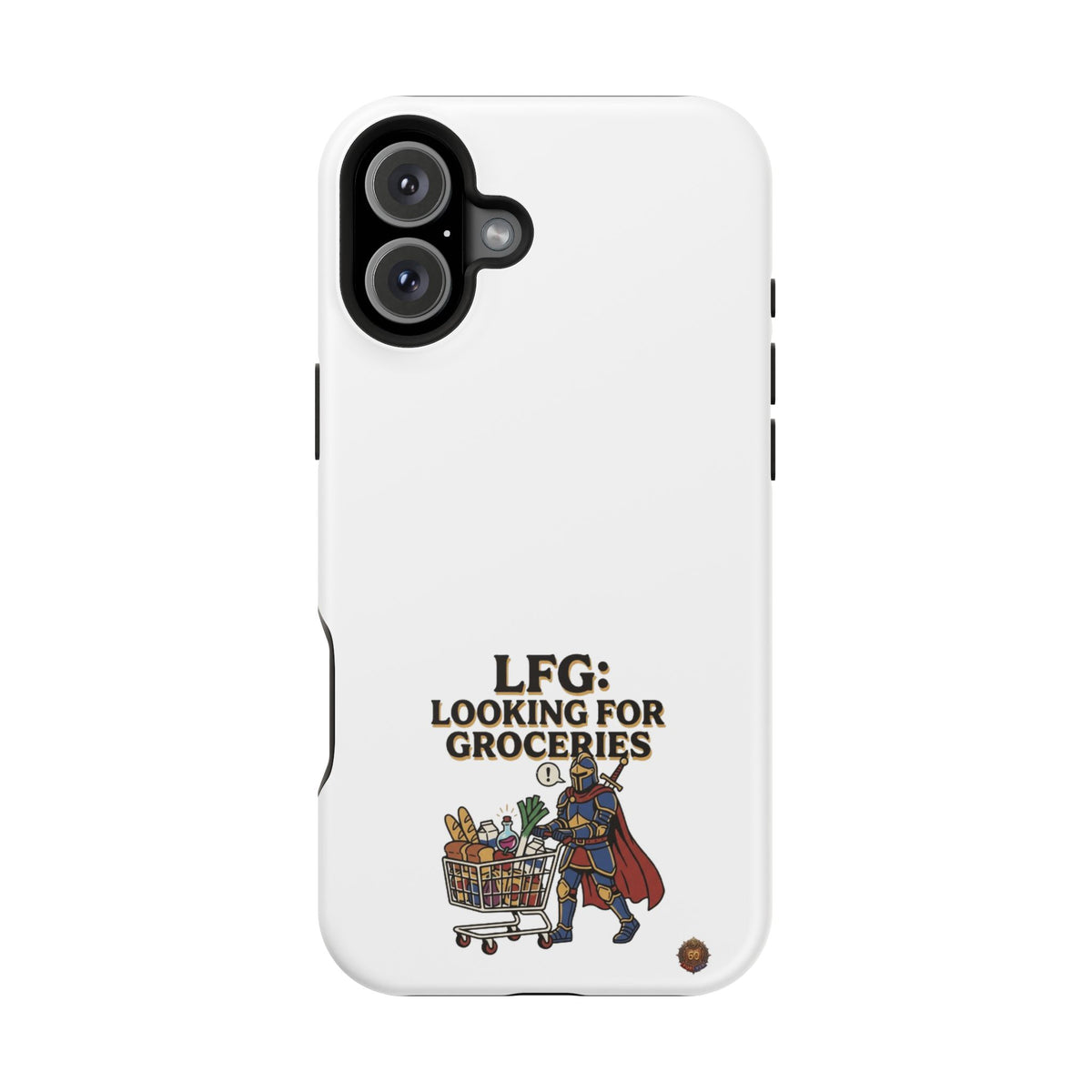 Phone Case — 'LFG: Looking for Groceries' Heavy-Duty Impact-Resistant Phone Case