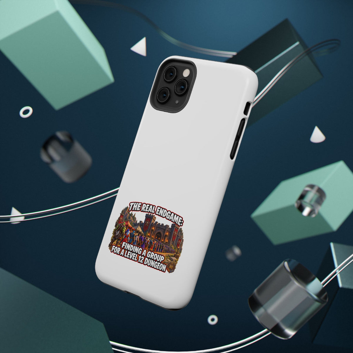 'The Real Endgame: Finding a Group' Heavy-Duty Impact-Resistant Phone Case