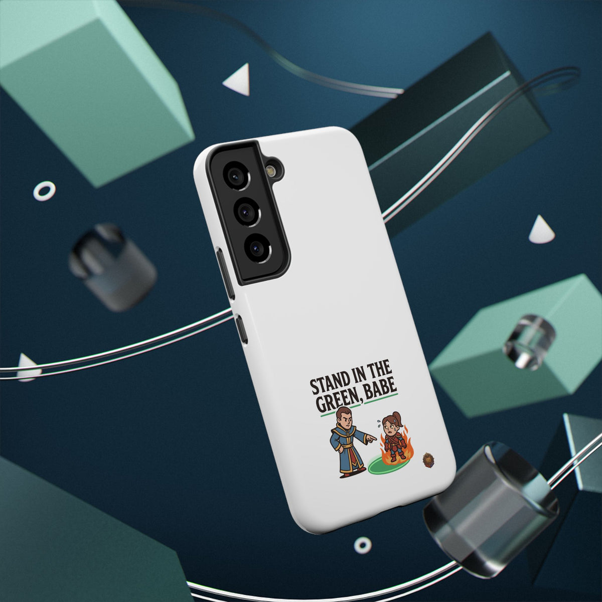 Phone Case — 'Stand in the Green, Babe' Heavy-Duty Impact-Resistant Phone Case