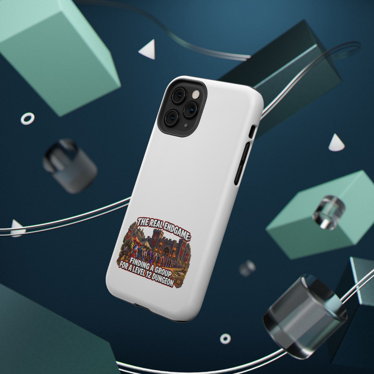 'The Real Endgame: Finding a Group' Heavy-Duty Impact-Resistant Phone Case
