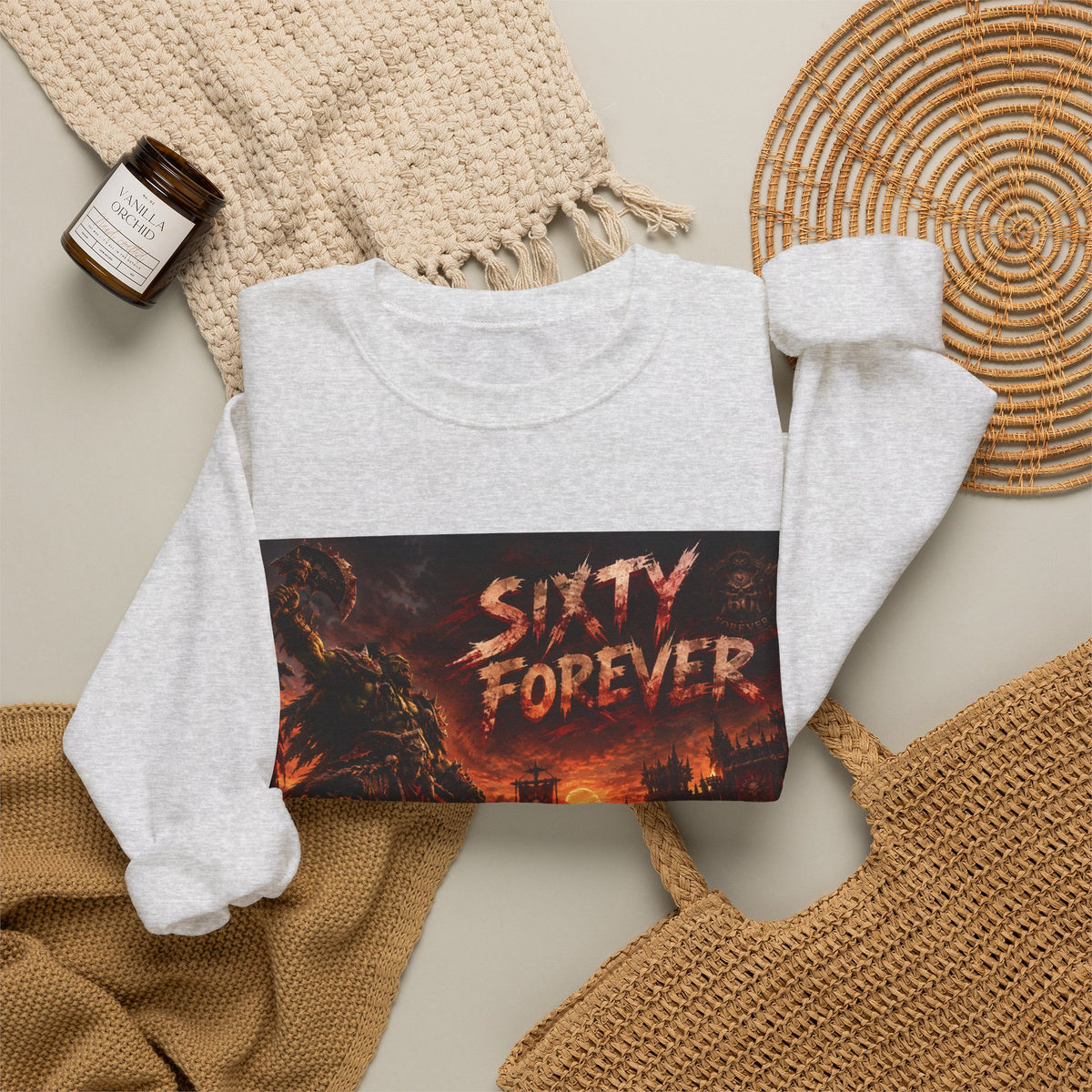 Sixty Forever – Red Fortress – Sweatshirt