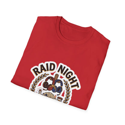 T-Shirt — "Raid Night is Date Night" Retro Gaming Tee