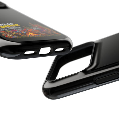 Phone Case — 'Level 60 Forever Campfire' Heavy-Duty Impact-Resistant Phone Case