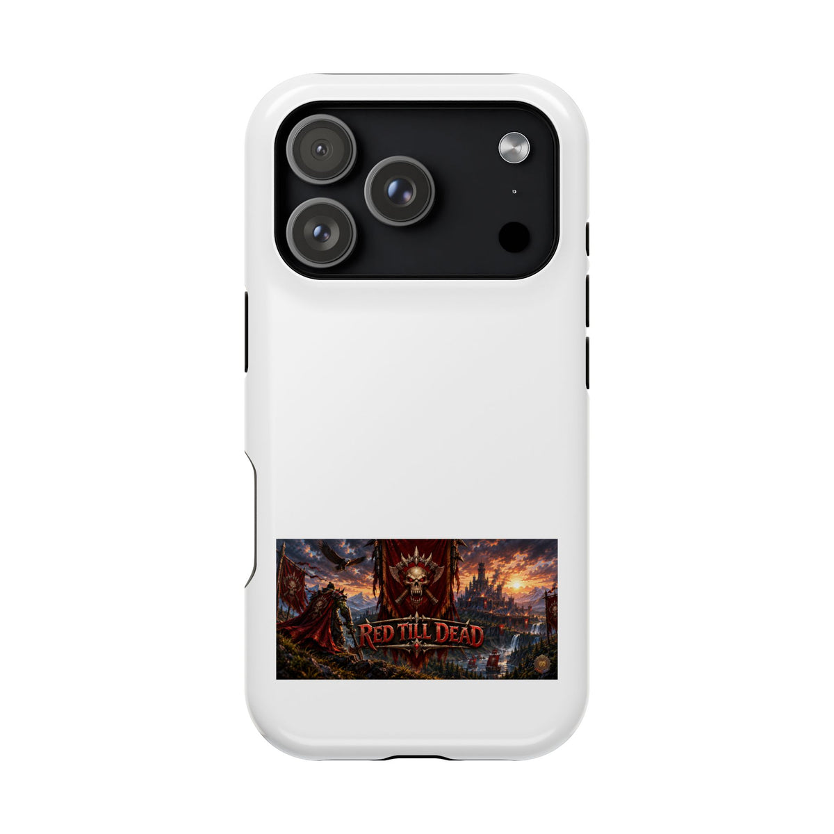 Red Till Dead – Banner Art – Phone Case