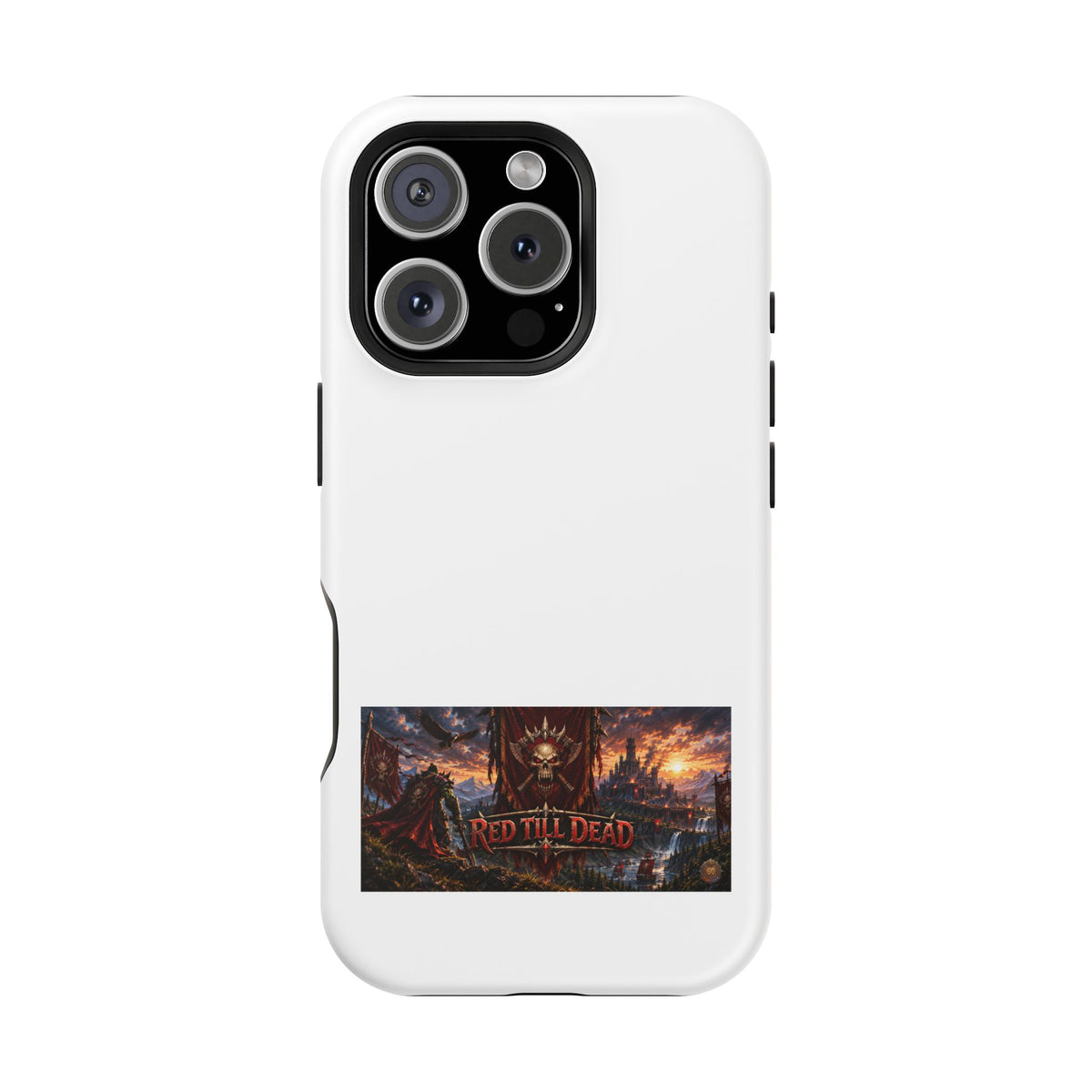 Red Till Dead – Banner Art – Phone Case
