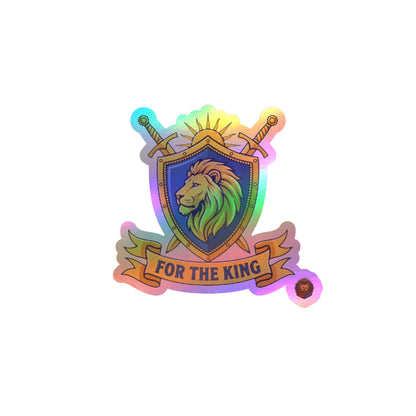 For The King – Sticker