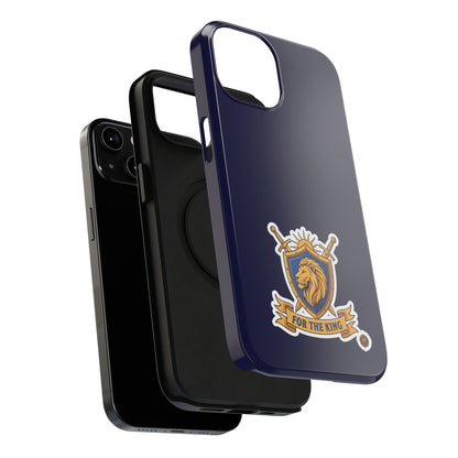 Phone Case — 'For The King Crest' Heavy-Duty Impact-Resistant Phone Case