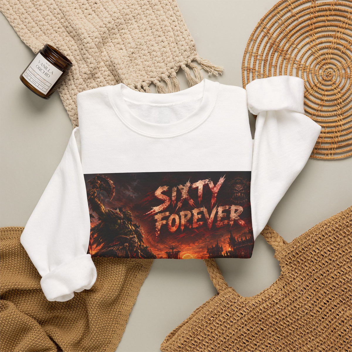 Sixty Forever – Red Fortress – Sweatshirt