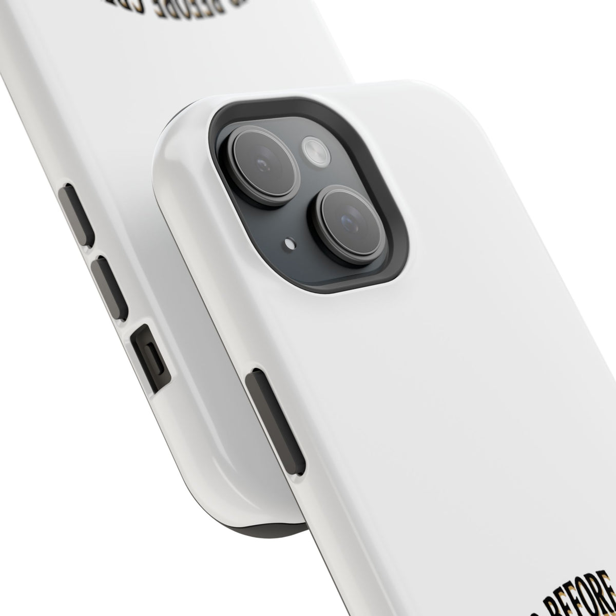 Phone Case — 'Need Before Greed' Heavy-Duty Impact-Resistant Phone Case
