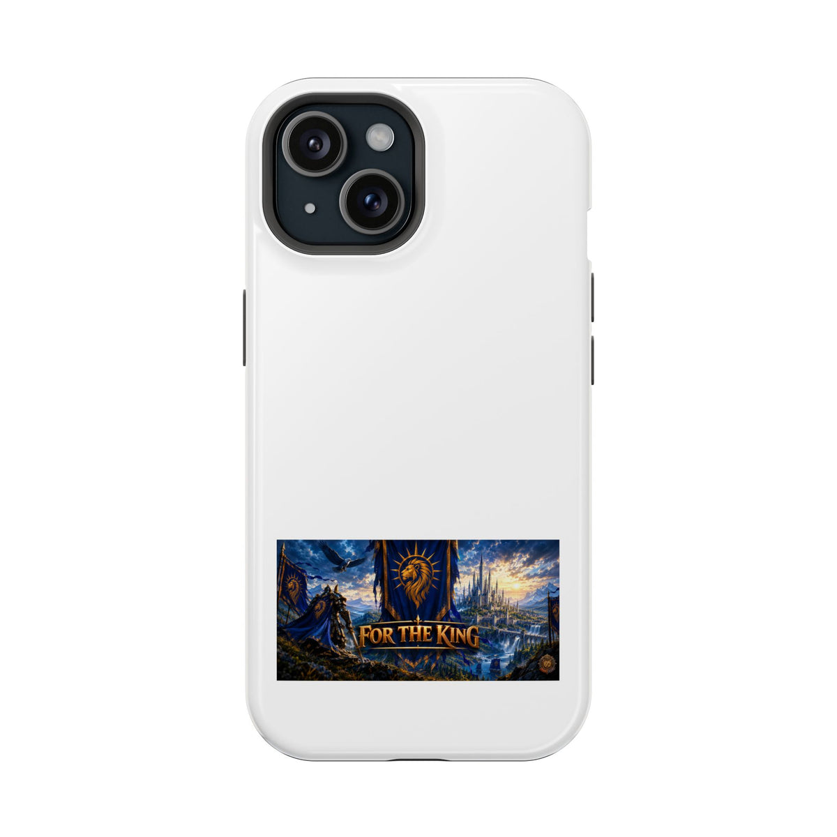 For The King – Banner Art – Phone Case
