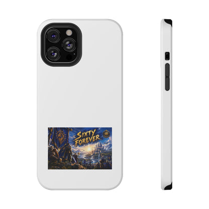 Sixty Forever – Blue Banner – Phone Case