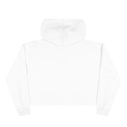 Gaming Camp Crop Hoodie — "Level 60 Forever" Retro RPG Graphic
