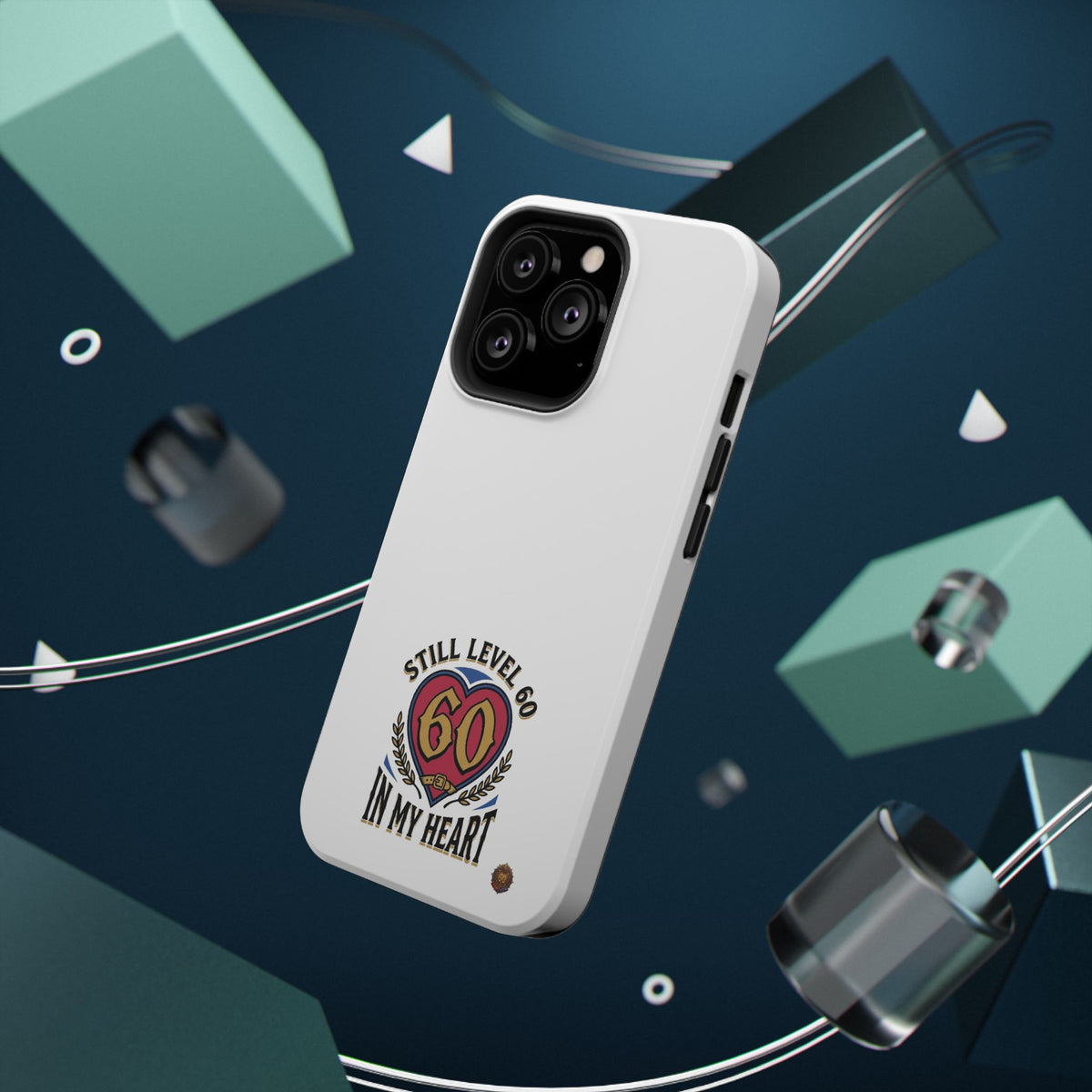 Phone Case — 'Still Level 60 In My Heart' Heavy-Duty Impact-Resistant Phone Case