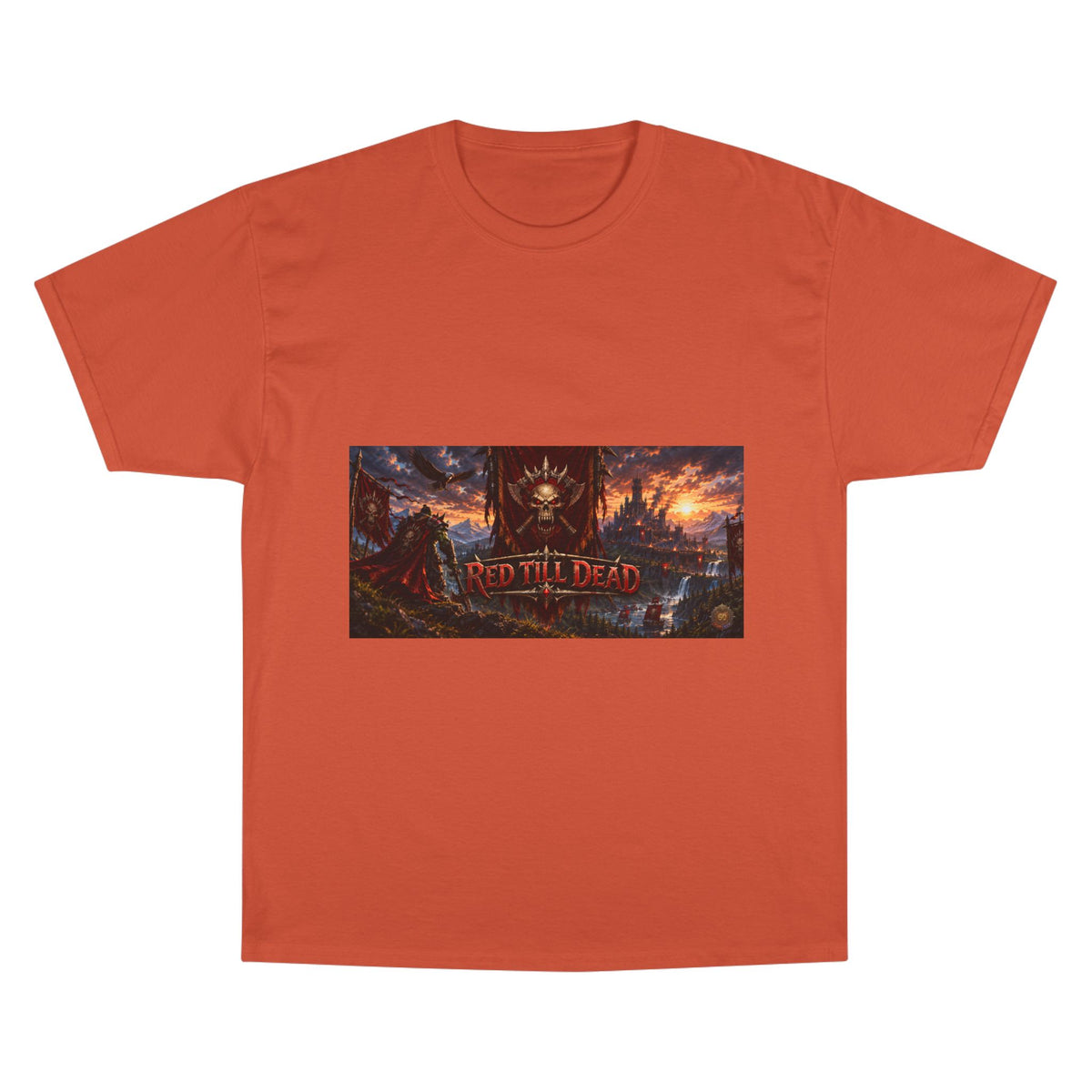 Red Till Dead Graphic T-Shirt
