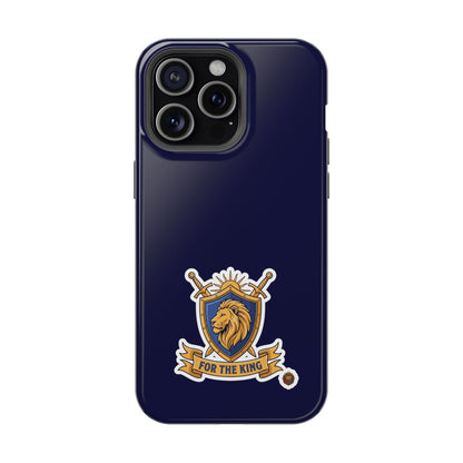 Phone Case — 'For The King Crest' Heavy-Duty Impact-Resistant Phone Case