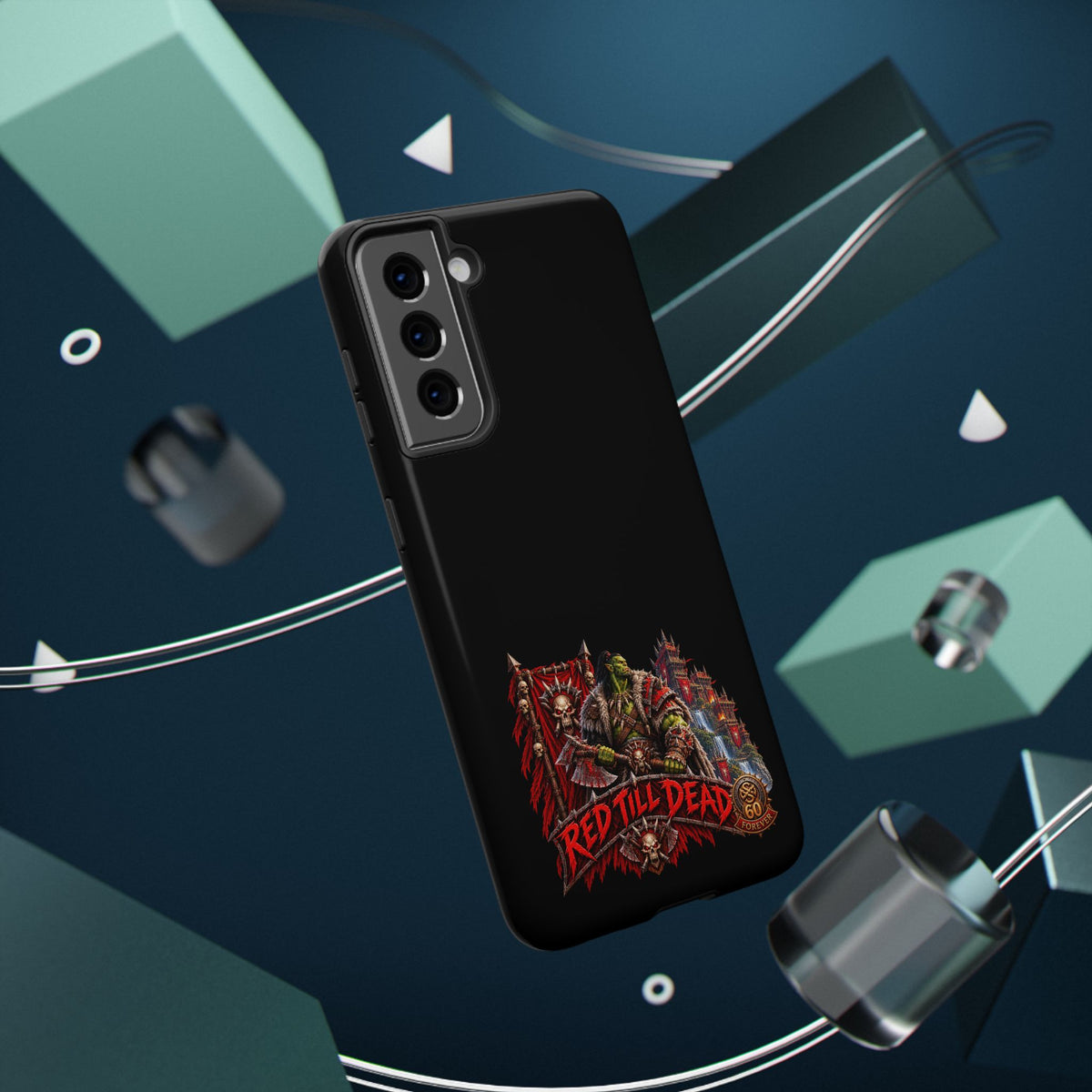 Phone Case — 'Red Till Dead' Heavy-Duty Impact-Resistant Phone Case