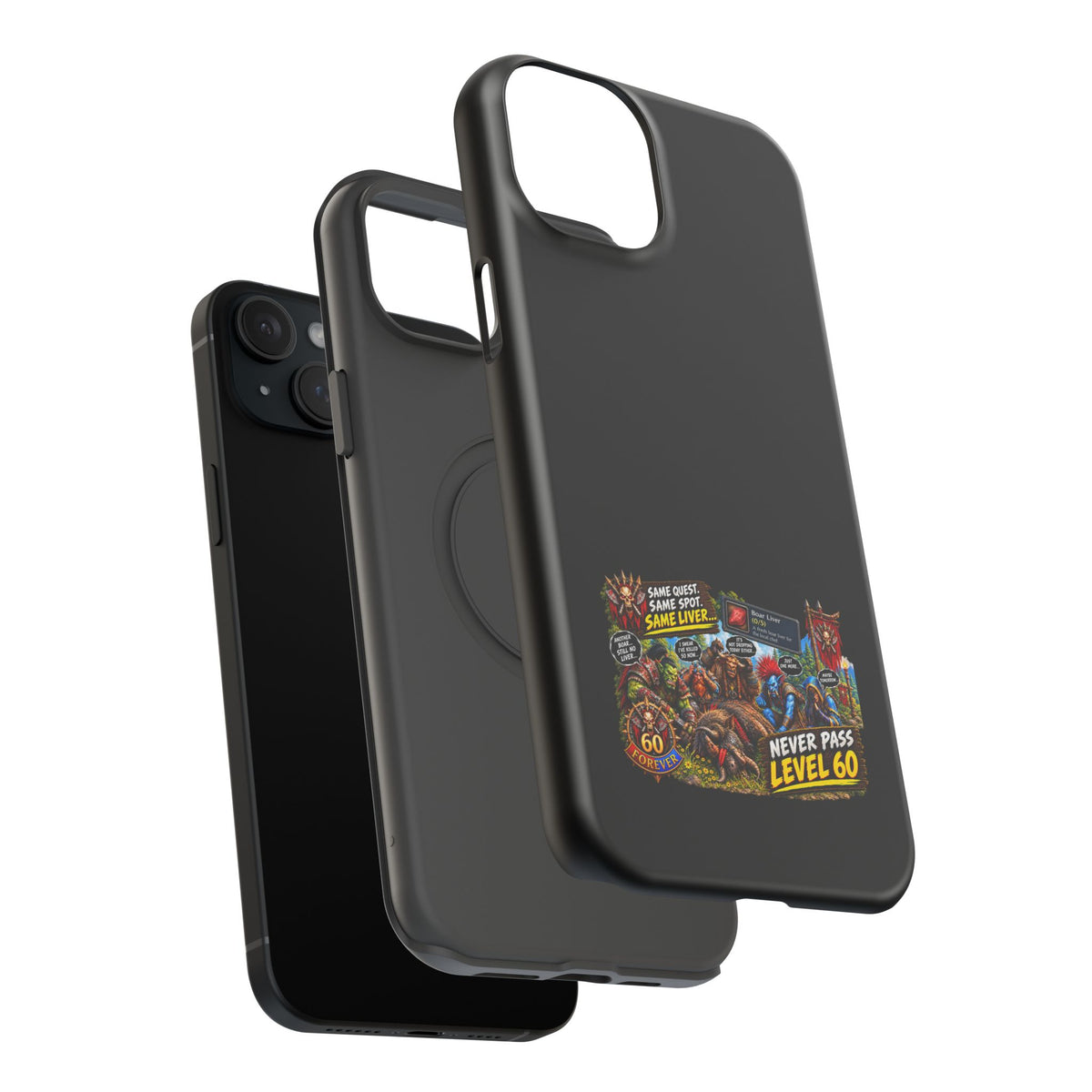 Phone Case — 'Same Quest, Same Spot' Heavy-Duty Impact-Resistant Phone Case