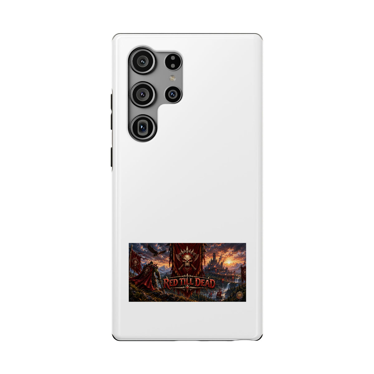 Red Till Dead – Banner Art – Phone Case