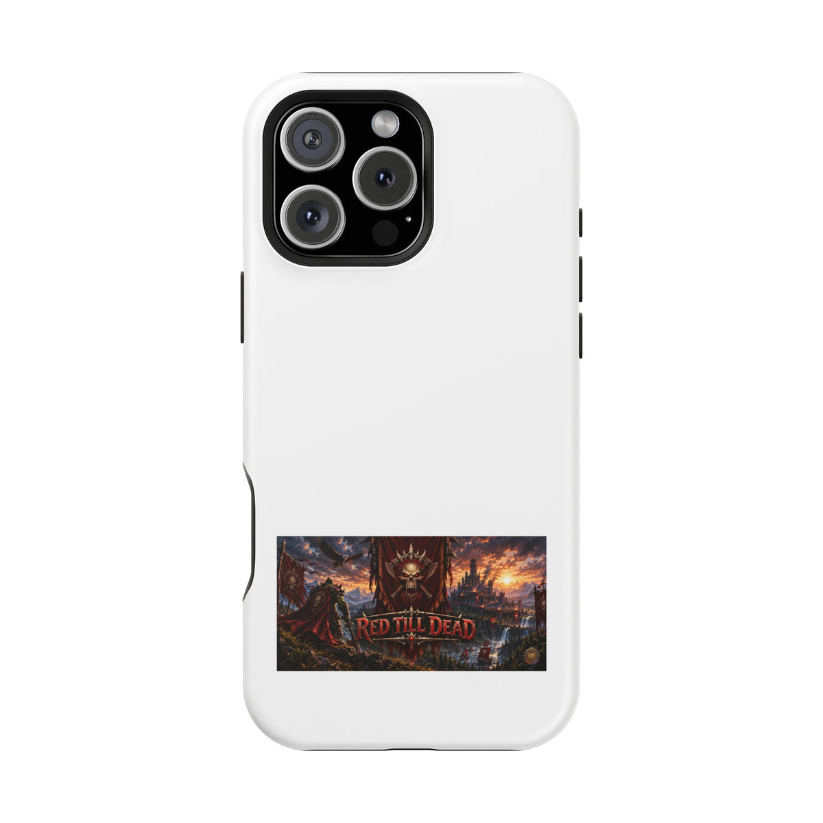Red Till Dead – Banner Art – Phone Case