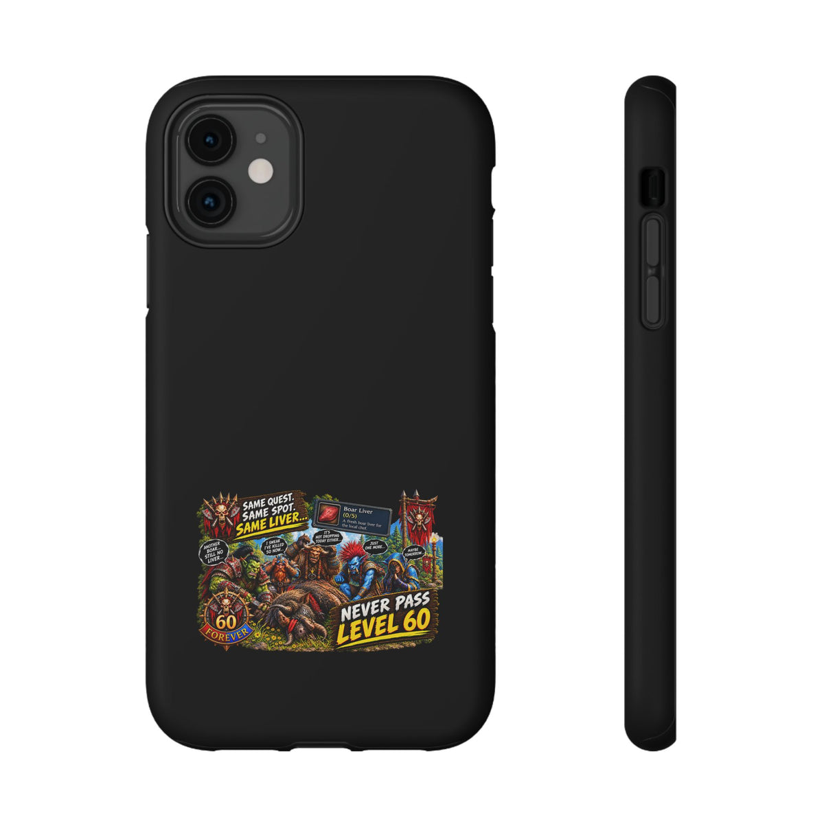 Phone Case — 'Same Quest, Same Spot' Heavy-Duty Impact-Resistant Phone Case