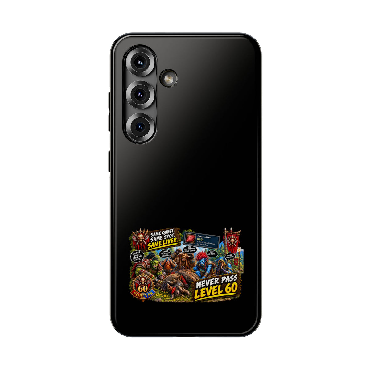 Phone Case — 'Same Quest, Same Spot' Heavy-Duty Impact-Resistant Phone Case