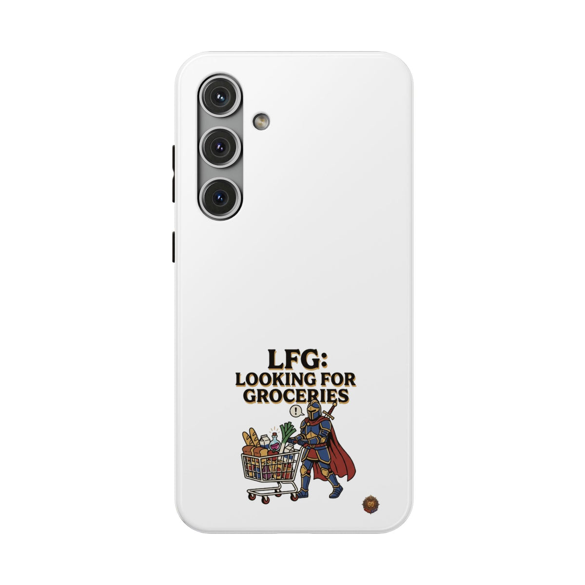 Phone Case — 'LFG: Looking for Groceries' Heavy-Duty Impact-Resistant Phone Case