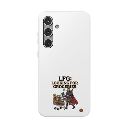 Phone Case — 'LFG: Looking for Groceries' Heavy-Duty Impact-Resistant Phone Case