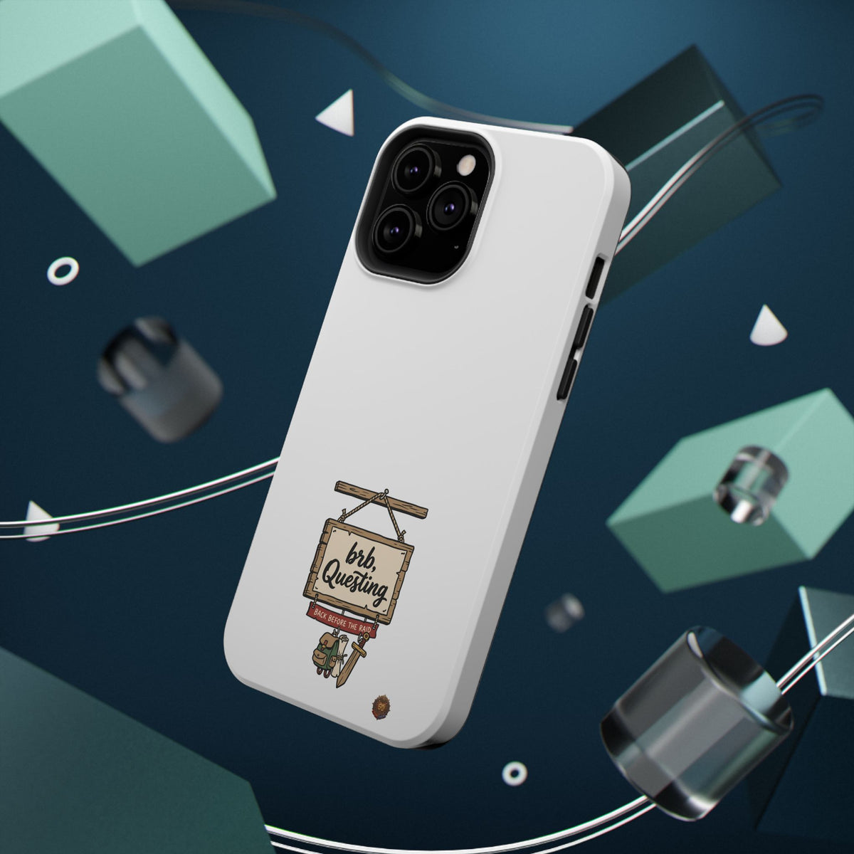 brb, Questing – Phone Case