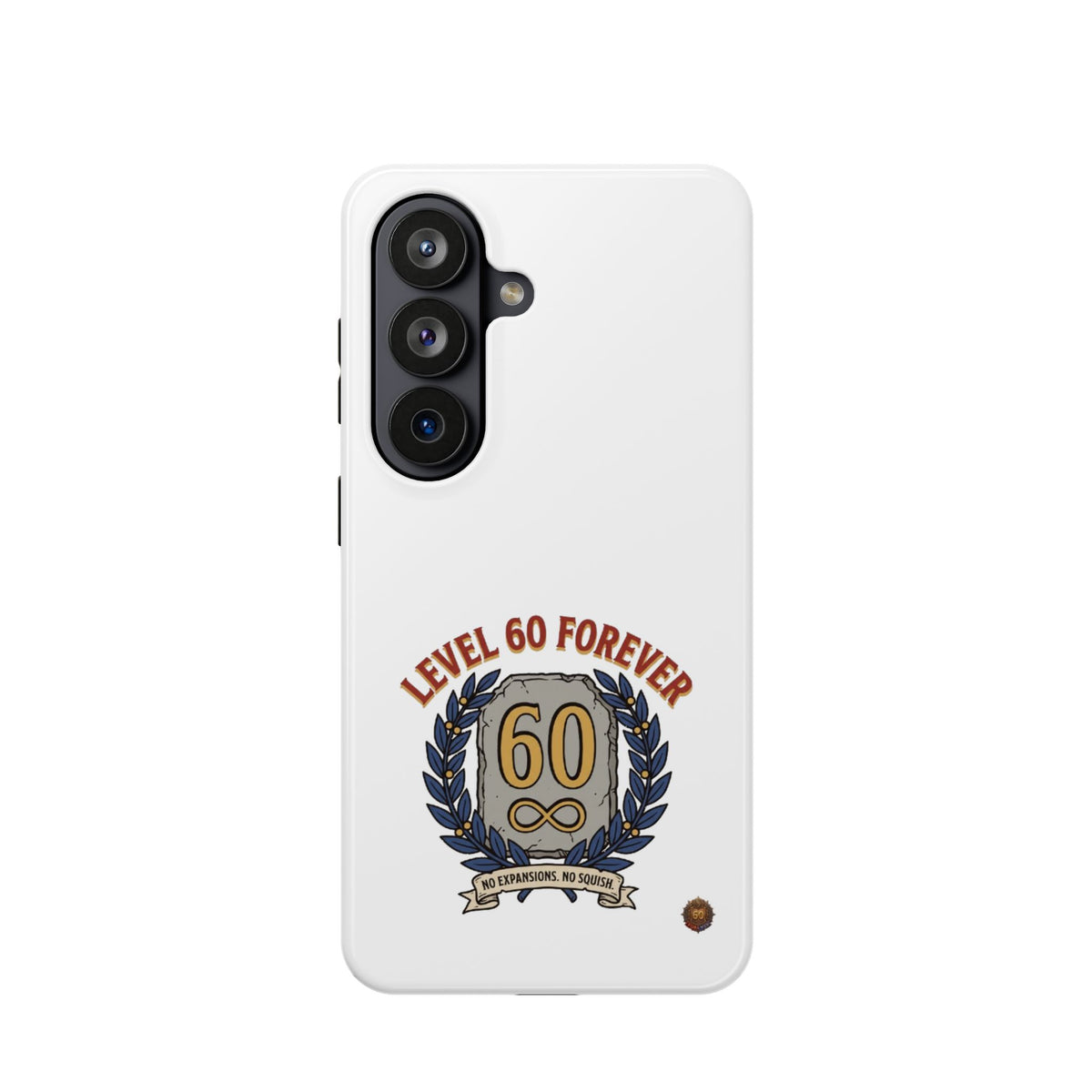 Phone Case — 'Level 60 Forever' Heavy-Duty Impact-Resistant Phone Case