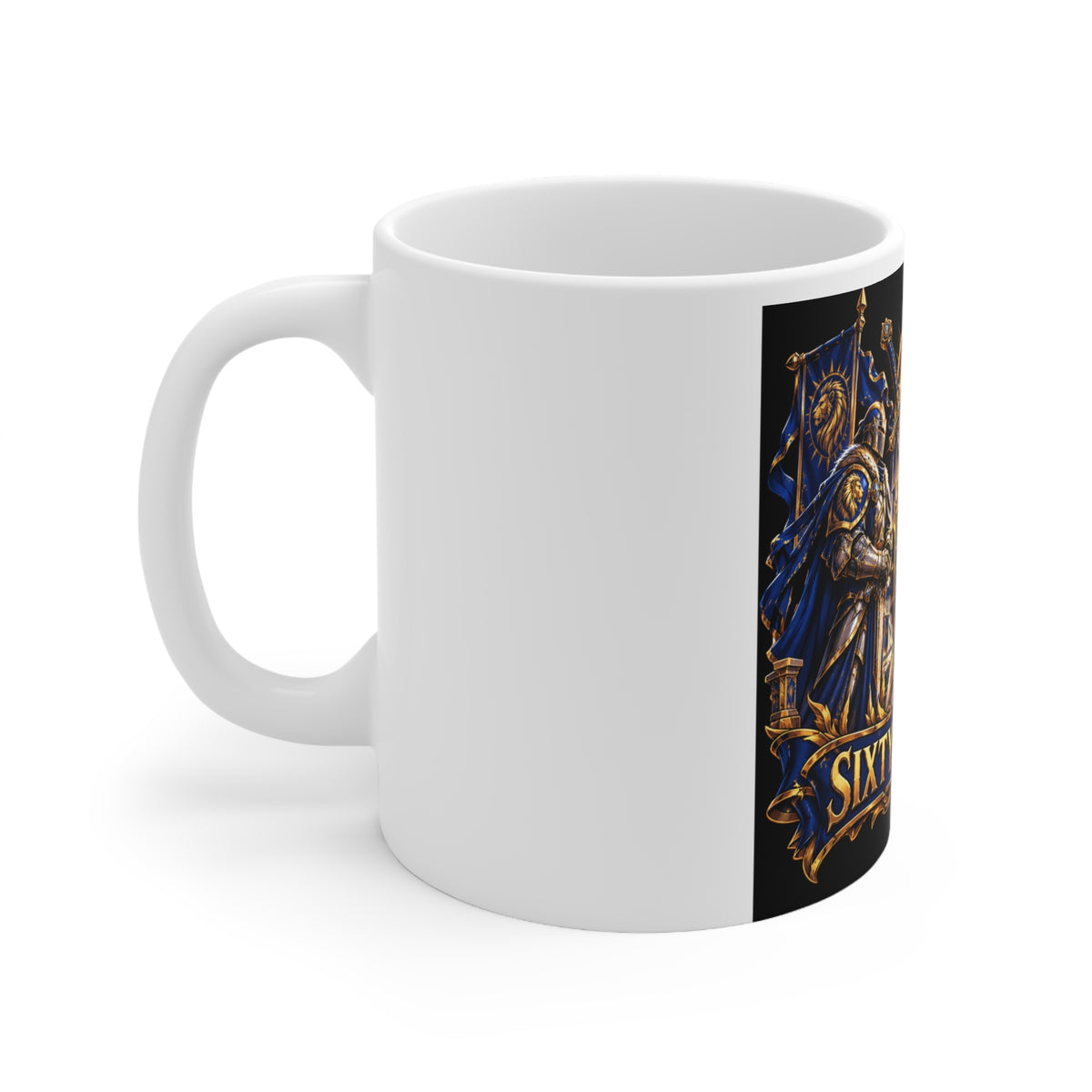 Sixty Forever Lion Knights – White Mug (11oz)