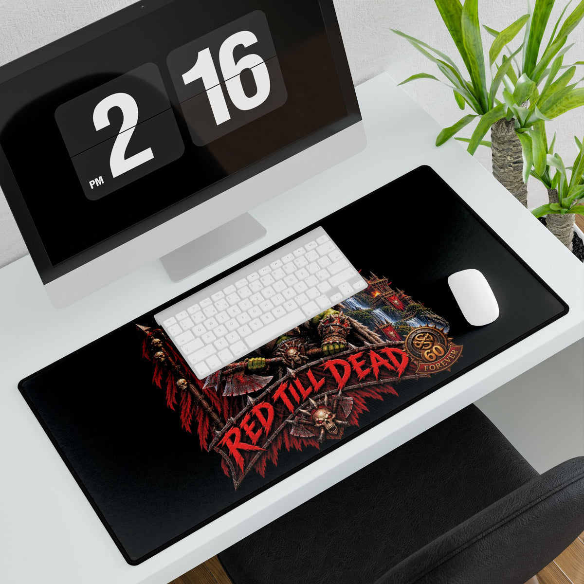 Red Till Dead – Orc Warrior – Mouse Pad