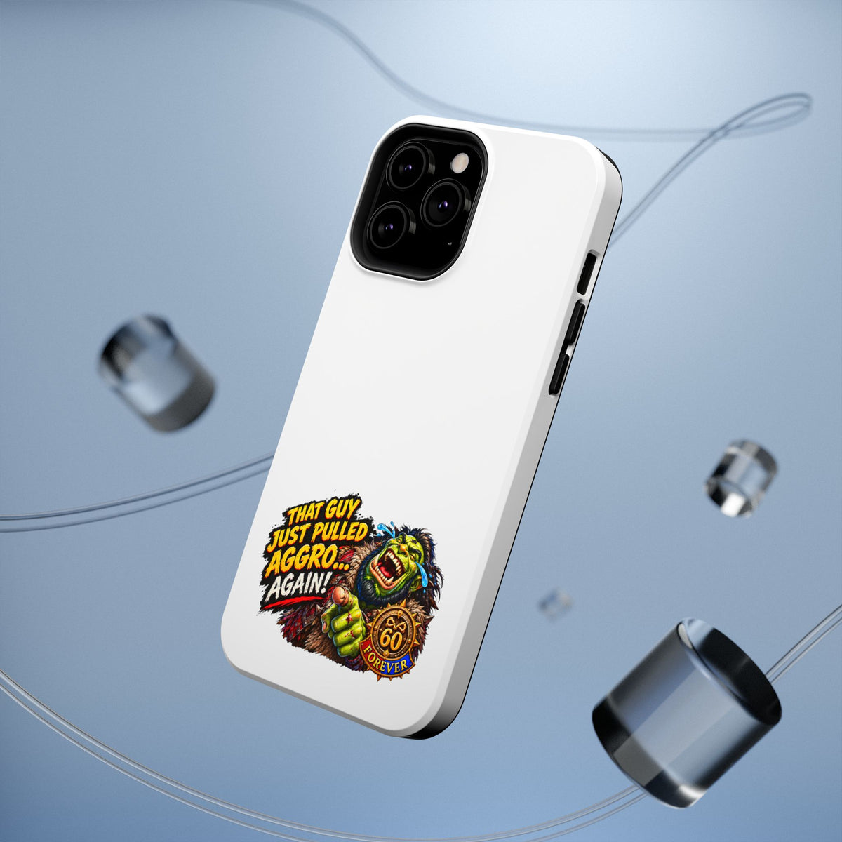 Phone Case — 'That Guy Just Pulled Aggro… Again' Heavy-Duty Impact-Resistant Phone Case