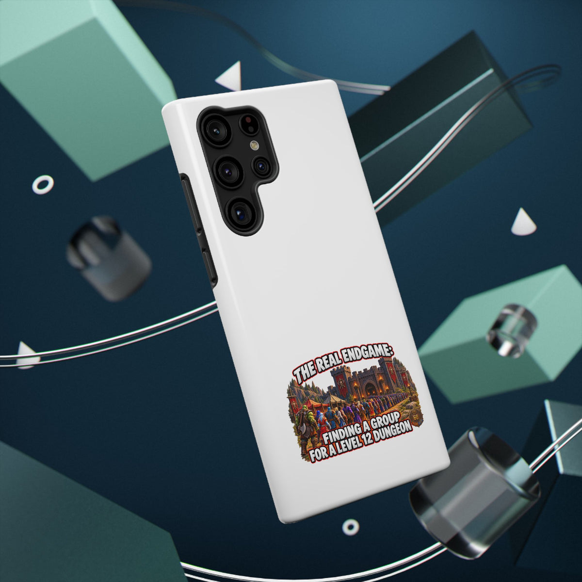 'The Real Endgame: Finding a Group' Heavy-Duty Impact-Resistant Phone Case