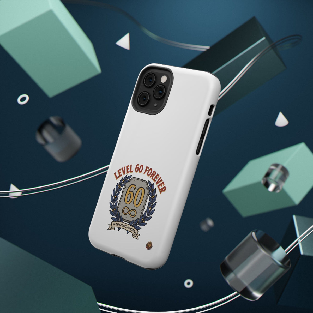 Phone Case — 'Level 60 Forever' Heavy-Duty Impact-Resistant Phone Case