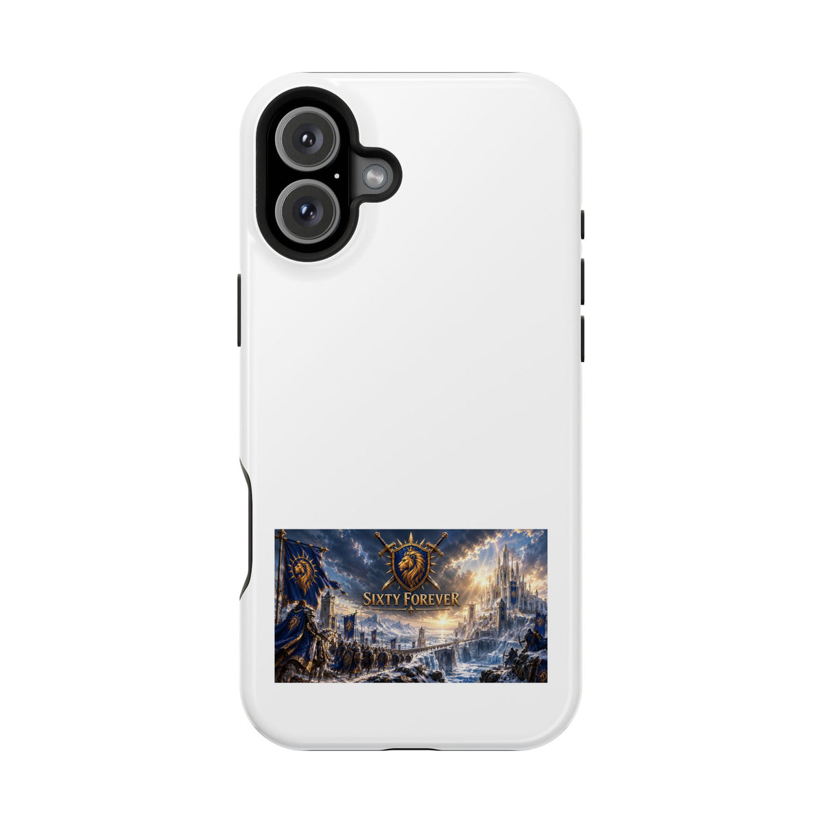 Sixty Forever – Lion Shield – Phone Case