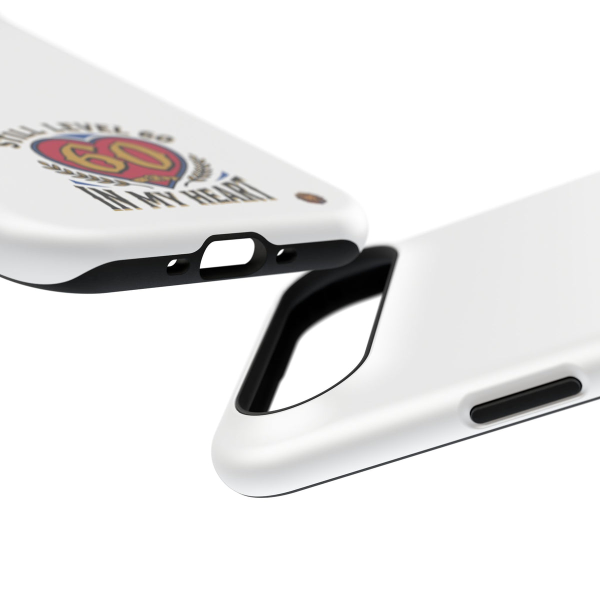 Phone Case — 'Still Level 60 In My Heart' Heavy-Duty Impact-Resistant Phone Case