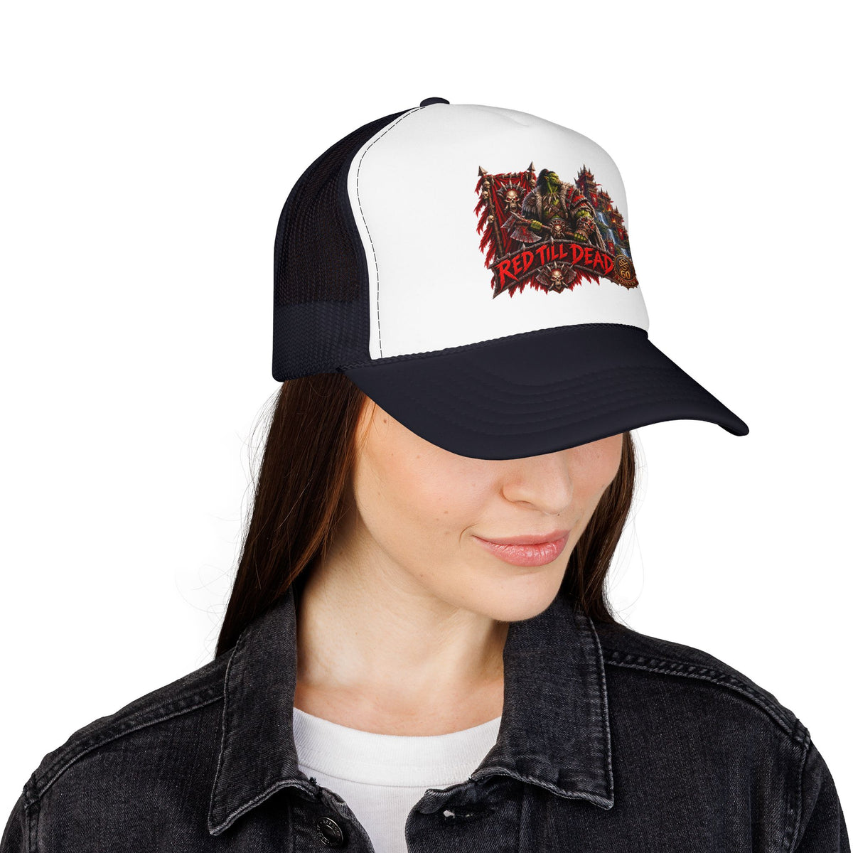 Red Till Dead – Trucker Cap | Sixty Forever Co.