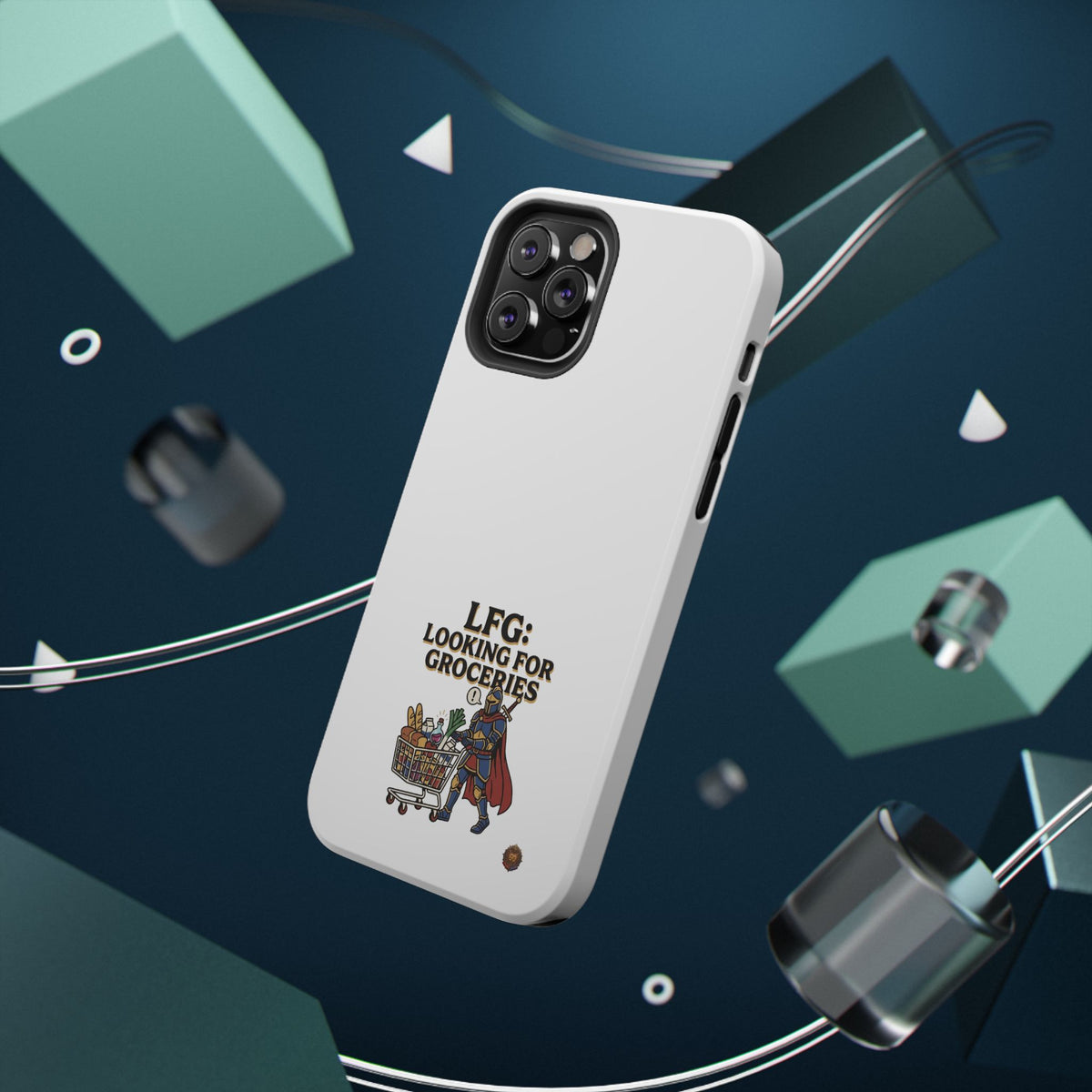 Phone Case — 'LFG: Looking for Groceries' Heavy-Duty Impact-Resistant Phone Case