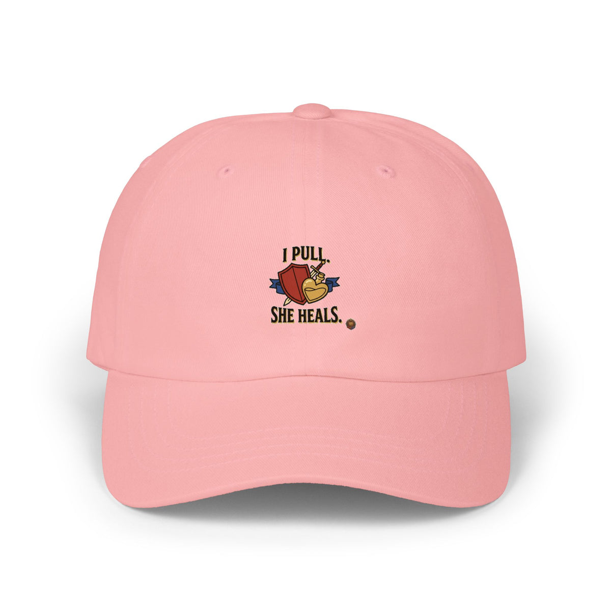 I Pull. She Heals. – Cap