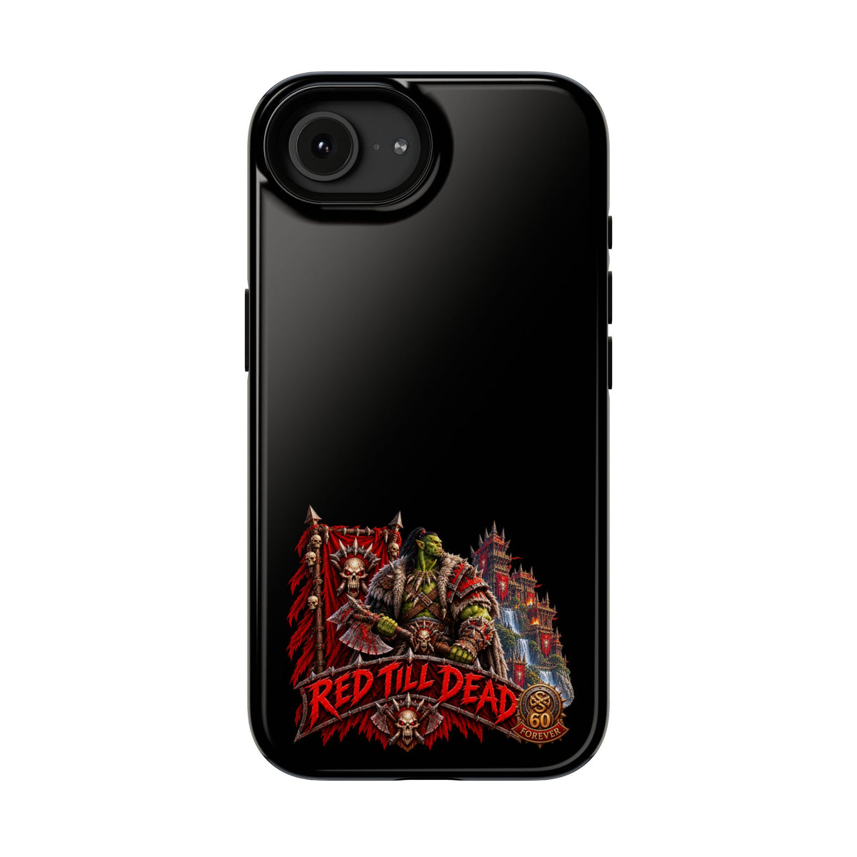 Phone Case — 'Red Till Dead' Heavy-Duty Impact-Resistant Phone Case