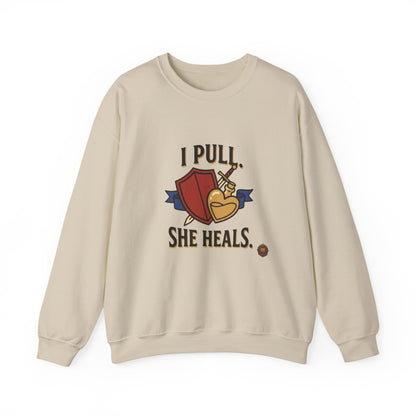 I Pull. She Heals. – Sweatshirt